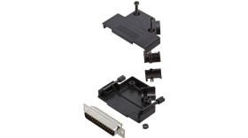 Osłona 25-pinowe D Sub Hoods do Dla kabla Encitech Connectors