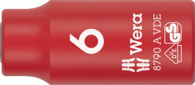 Wera 8790 A VDE 05005933001 zewnętrzny sześciokąt Nasadka 6 mm
