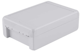 Obudowa Poliwęglan V0 szerokość zew. 125 mm długość zew. 191 mm wys. zew. 60 mm Bopla IP66, IP68 Jasnoszary