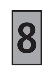 Oznacznik kabli z klipsem Zatrzask HellermannTyton zakres 2.8 → 3.8mm Cable Marker ilość 1000jednostki