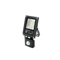 Naświetlacz LED SMD 10W z czujnikiem ruchu PIR 700lm 6500K 322483 Lightech