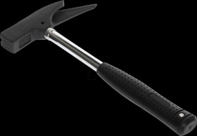 R92402024 Carpenter's hammer with steel tube handle and plastic grip