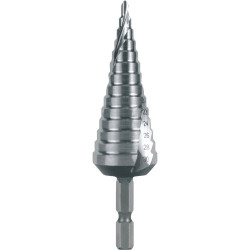 RUKO 101052H Step Drill Bit 4-30mm HSS 105mm High Cutting Performance