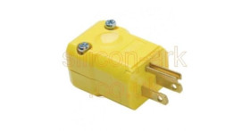 2 pole 3 wire 125V 15A plug (HBL5965VY) - Hubbell