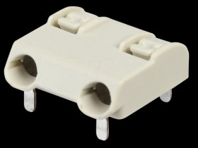 2060-1802/998-404 THR-pcb-terminal, 2-pole, RM 8 mm, white