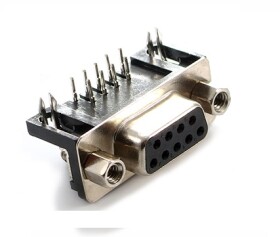 D-SUB9 (9PIN) gniazdo kątowe