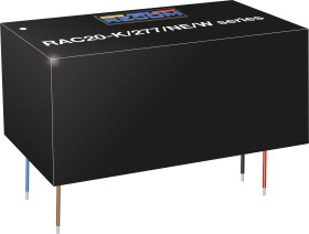 Zasilacz nap. wyjściowe: 12V 20W 1.67A 1 wyjście nap. wejściowe: 85 → 305V ac Recom