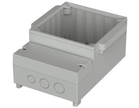Bopla RCPM 130 (41131009) - obudowa RegloCard-Plus z panelem w formie ramki otwartej (131 x 186 x 81 mm)