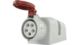 Gniazdo Stałe Siłowe 16A 5P 400V B.1036