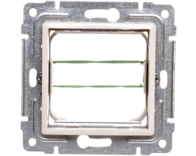 VENA Uchwyt montażowy 45x45 z redukcją ramki krem 510345