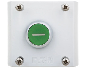 Przycisk sterowniczy 22mm zielony 1Z 1R z samopowrotem M22-D-G-X1/KC11/I 216522
