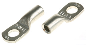 Zacisk oczkowy rozmiar przewodu 10mm² Ø , M6 nieizolowany Klauke