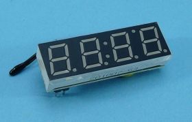 ZEGAR LED 4,5-15V TERM/VOLT BLUE