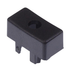 1R090 MEC Black Concave Rectangle Cap for use with 3F Multimec