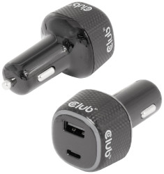 club3D CAC-1922 Ładowarka USB 63 W 1x USB-A, 1x USB-C® czarny dom