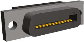 Złącze IDC 24-pinowe 2-rzędowe raster: 0.85mm Żeński Montaż na kablu TE Connectivity