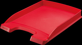 52370025 Leitz Plus Letter Tray, Slim, red