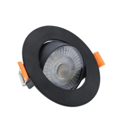 Oczko podtynkowe ruchome z rodziny Plus zintegrowany LED CCT LP-1506/1RS BK Light Prestige