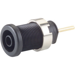 SKS Hirschmann 4mm Safety SEB 2630 S1.9 Socket 1000V 24A Yellow