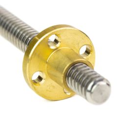 Leadscrew with brass nut