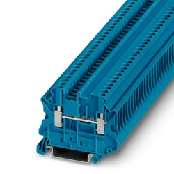 Blok zacisków przelotowych Phoenix Contact 12AWGŚruba 5-MTD BU, UT 2 24A 800 V