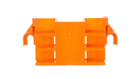 Adapter Montażowy Na 6 Złączek Mikro Pomarańczowy 243-113 /10Szt./