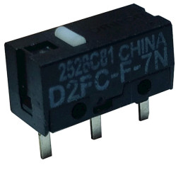 MIKROPRZEŁĄCZNIK WŁĄCZNK PRZYCISK D2FC-F-7N (20M) DO MYSZEK