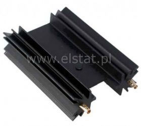 Radiator 35 x 33,6 x 11,7mm czerniony TO220