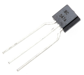 Tranzystor NPN TO-92 45 V Otwór przezierny 100 mA BC547A A1