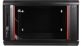 Szafa Rack 19 6U, 600X550, Wisząca, Dwusekcyjna (Wgf06-65Eh-Dgb) Getfort