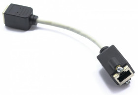 Adapter łącznik RJ45 ftp z przewodem