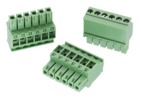 Wtykowy blok zaciskowy 8 -pinowe raster 3.5mm Montaż na kablu Żeński Wurth Elektronik