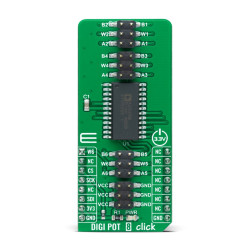 Narzędzie rozwojowe z kategorii „zasilanie, silniki i robotyka&#148; MikroElektronika Płyta rozszerzenia Gniazdo mikroBUS