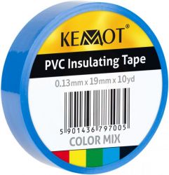 TaĹma klejÄca izolacyjna 0,13x19mm 10yd niebieska