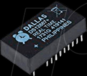 DS12887+ Real-time clock, clock/calendar, EDIP-24