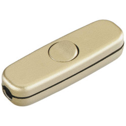 interB&#xE4;r 5055-010.01 Pull Switch Gold 3A Neutral Terminal LED Compatible