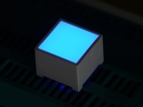 15*15mm LED Square - Blue