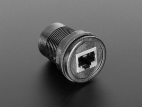 Adafruit RJ-50 (10P10C) Round Panel Mount Adapter Plug
