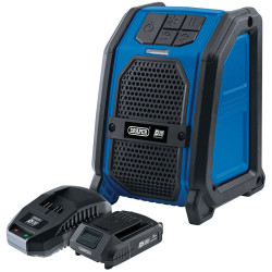 Draper 04758 D20 20V Wireless Speaker Kit (3 Piece) - 04758