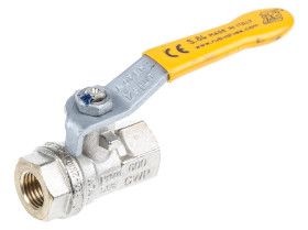 Zawór kulowy korpus mosiężny BSPP 41.3bar 1/4cal 600psi RS PRO