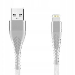 KABEL SPIDER LIGHTNING 3M BIALY