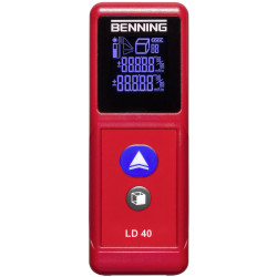 Benning 050500 BENNING LD 40 Laser Range Finder 40m Compact Rubberised