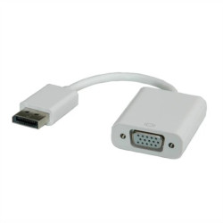 Adapter ROLINE DisplayPort-VGA, DP męski - VGA żeński