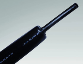 Rura termokurczliwa pogrubiana bez kleju, czarna, SR2 160-50 1000mm, 143811 /5szt./