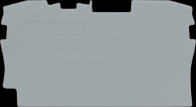 2004-1291 End and intermediate plate for WAGO 2004-12