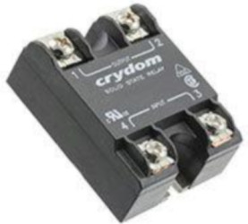 Solid state relay, 3-32 VDC, immediate switching, 24-280 VAC, 50 A, PCB mounting, D2450-10