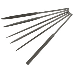 Crescent Nicholson&#xAE; 42030L Red Wallet Needle Mini File Set 6 Piece 42030