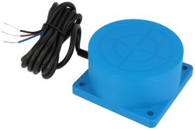 Czujnik; indukcyjny; XMF38-3050PMU; PNP; wyjście liniowe napięciowe 0-10V; 50mm; 15÷30V; DC; cylindryczny plastikowy; fi 80; 80x