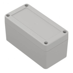 ZP120.60.60JpH TM PC - Obudowa hermetyczna ZP120.60.60 jasny dół - bezbarwna góra z uszczelką i tulejkami mosiężnymi PC