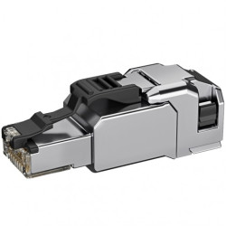 Wtyk beznarzędziowy RJ45 8P8C kat.6A ekranowany FTP Telegärtner SLIM